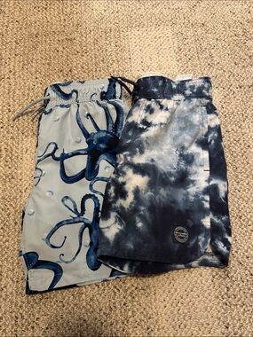 Abercrombie Kids Swim Trunks Bundle | Size 9/10 | 2 Pairs